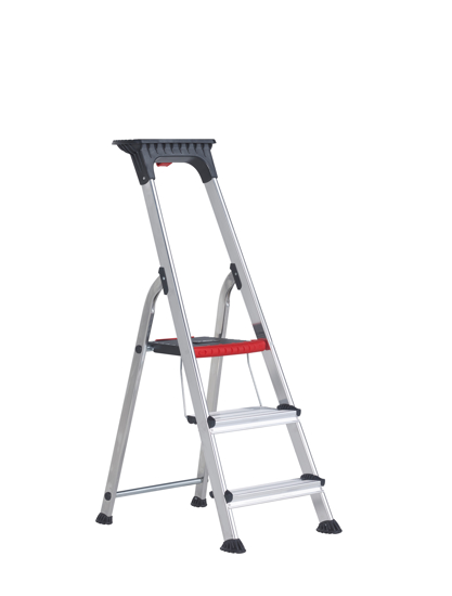 Afbeeldingen van DOUBLE DECKER HUISHOUDTRAP 3-TREEDS