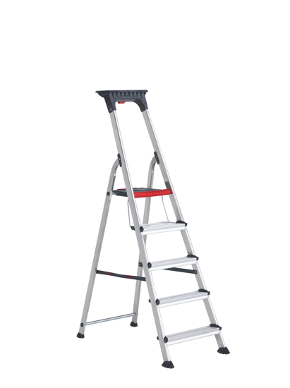 Afbeeldingen van DOUBLE DECKER HUISHOUDTRAP 5-TREEDS