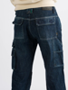 Afbeeldingen van 247 BISON D30 - ORIGINAL WORKER FIT, DARK BLUE RINGSPUN DENIM, W32-L34