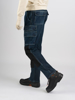 Afbeeldingen van 247 BISON D30 - ORIGINAL WORKER FIT, DARK BLUE RINGSPUN DENIM, W32-L34
