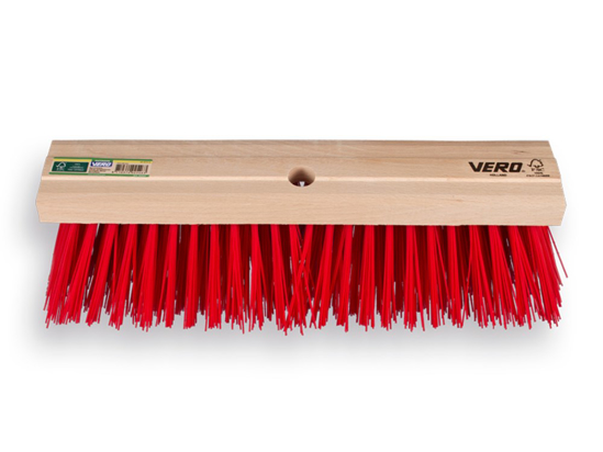 Afbeeldingen van STADSR.BEZEMS KUNSTV. ROOD 41CM