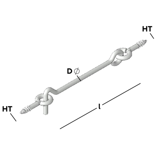 Afbeeldingen van WINDHAAK HT/OOG HT 160 Ø5,25 EV