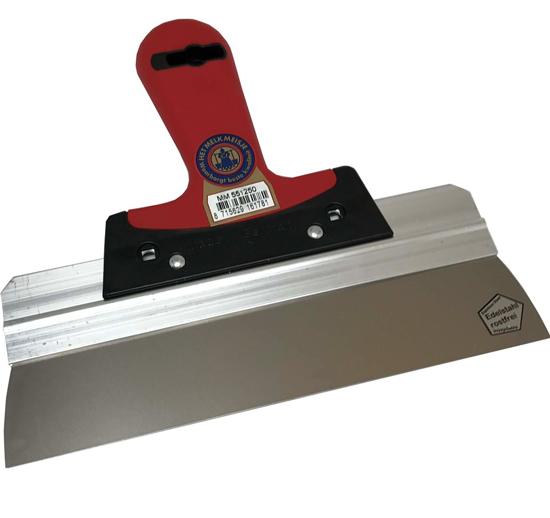 Afbeeldingen van SPACKMES 500MM SOFTGRIP ALU.HOUDER RVS