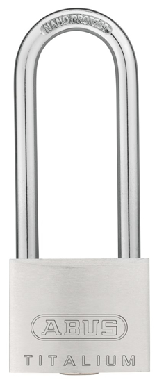 Afbeeldingen van 64TI/40HB63 HANGSLOT CILINDER TITALIUM
