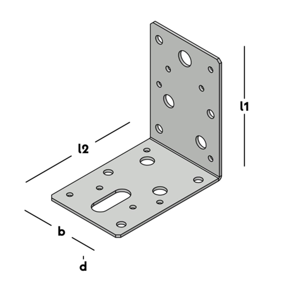 Afbeeldingen van HOEK-ANKER 90X90 60X2.5