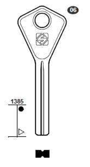 Afbeeldingen van SLX1 - SOLEX SLEUTEL