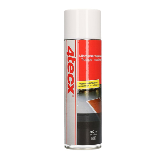Afbeeldingen van LIJNMARKER SUPERIEUR INDOOR/OUTDOOR WIT 500ML