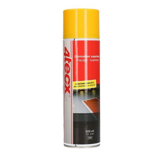Afbeeldingen van LIJNMARKER SUPERIEUR INDOOR/OUTDOOR GEEL 500ML
