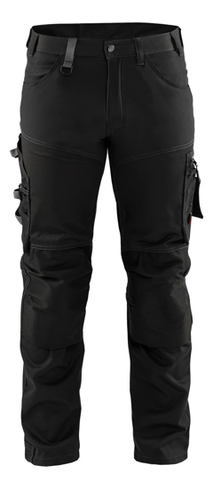 Afbeeldingen van WERKBROEK MET STRETCH ZWART C54 179918609900C54