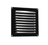 Afbeeldingen van ALU SCHOEPENROOSTER 200X200MM ZWART