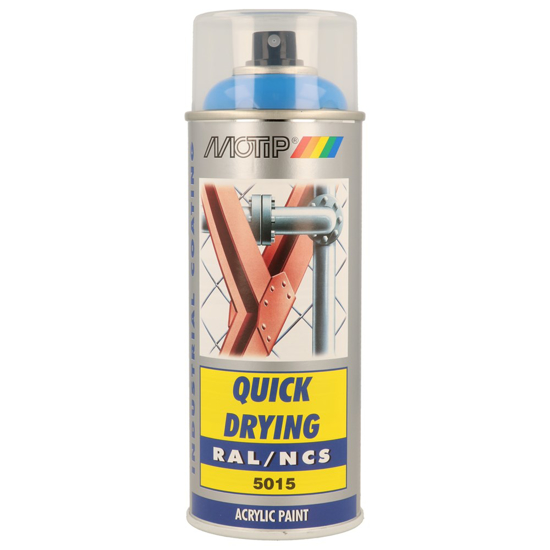 Afbeeldingen van INDUSTRIAL RAL 5015 HEMELSBLAUW 400ML