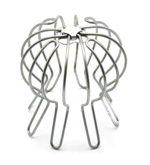 Afbeeldingen van BOLDRAADROOSTER GEGALVANISEERD STAAL Ø50-70MM