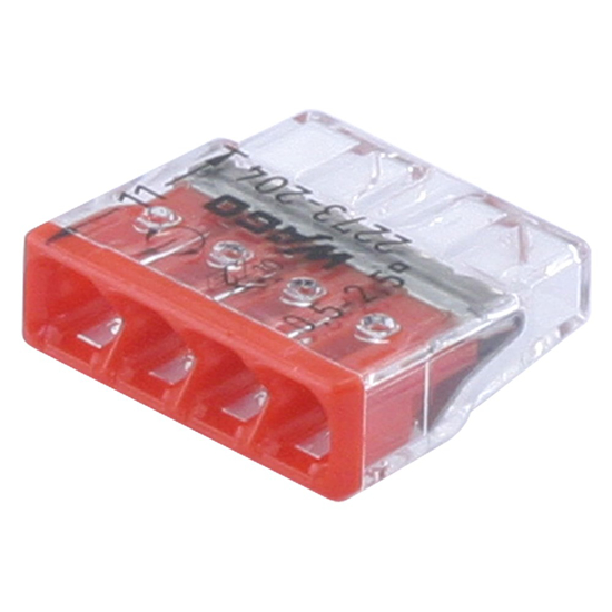 Afbeeldingen van WAGO 4V LASKLEM MINI 4X0.5-2.5