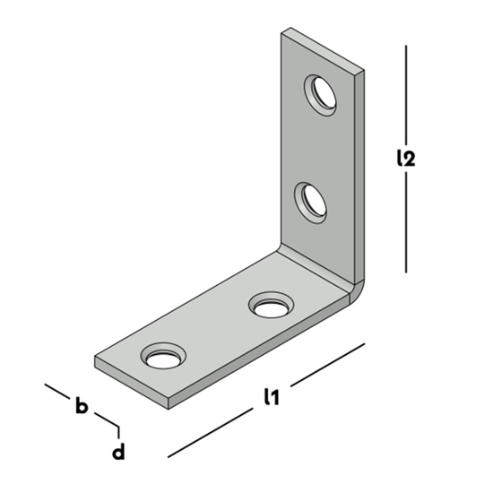 Afbeeldingen van STOELHOEK 40X40 15X2 EV