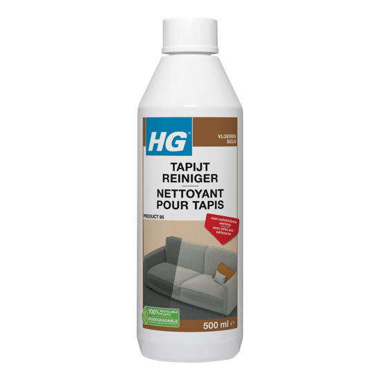 Afbeeldingen van HG TAPIJTREINIGER (PRODUCT 95) 500 ML 500 ML