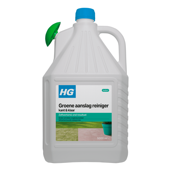 Afbeeldingen van HG GROENE AANSLAGREINIGER KANT EN KLAAR 5L 13228N 5 L