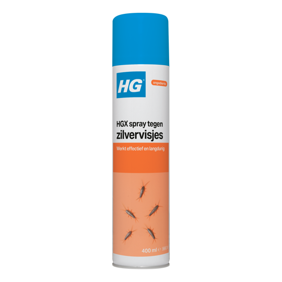 Afbeeldingen van HGX SPRAY TEGEN ZILVERVISJES 13463N 400 ML