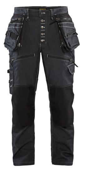 Afbeeldingen van BAGGY DENIM STRETCH X1900 MARINEBLAUW/ZWART C48 199911418999C48