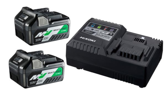 Afbeeldingen van BOOSTERPACK A2, SNELLADER UC18YSL3 EN 2X MV-AX [36V 2,5AH/18V 5,0AH]