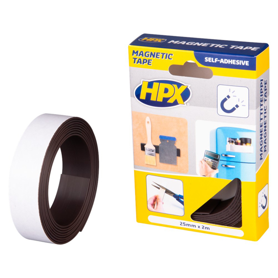 Afbeeldingen van HPX MAGNEETBAND 25MM X 2M