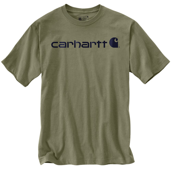 Afbeeldingen van 103361DOV DEARBORN RELAXED LOGO T-SHIRT DUSTY OLIVE S