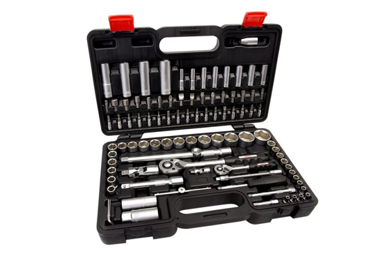 Afbeeldingen van DOPSLEUTELSET 1/2" + 1/4" 94-DELIG