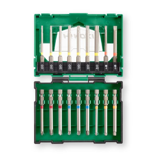Afbeeldingen van BIT BOX 18 PCS 75MM (BOX II)